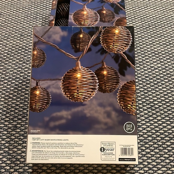 Better Homes And Gardens Rattan String Lights - Picture 6 of 6